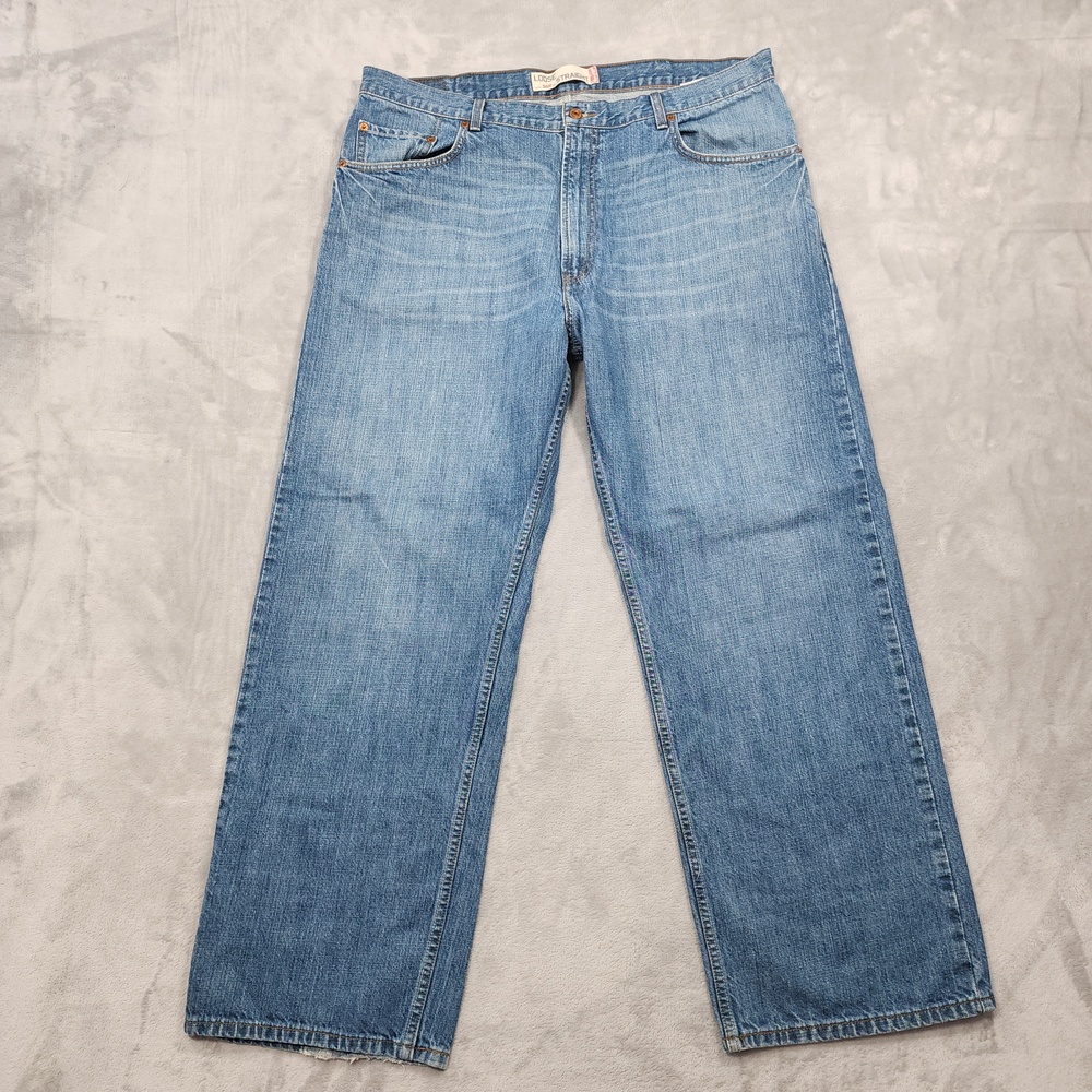 Vintage Levi's 569 Jeans Mens 40x32 Blue Light Wash Loose Relaxed Straight Y2K